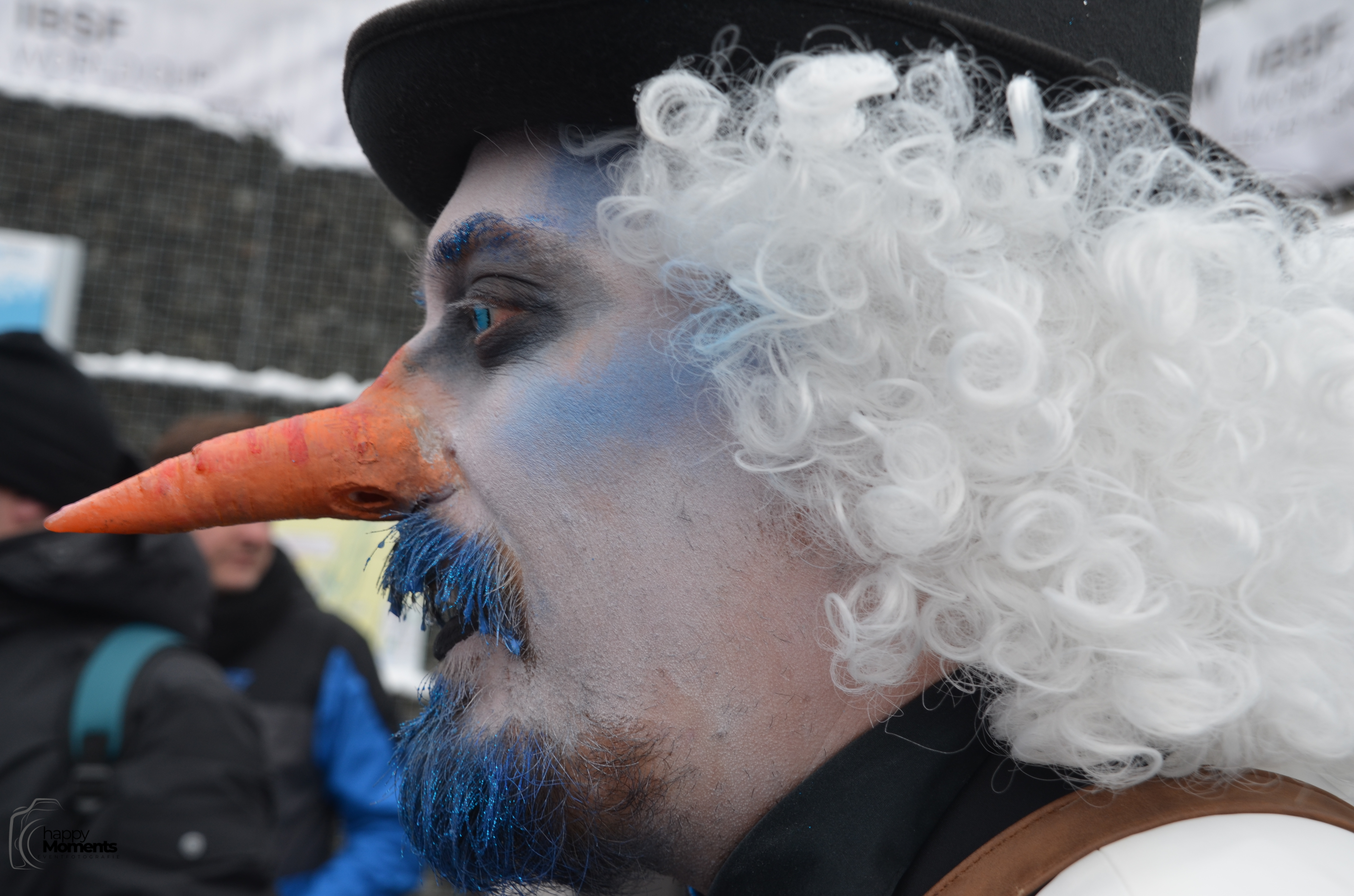 Steffen Nitsche als Schneemann