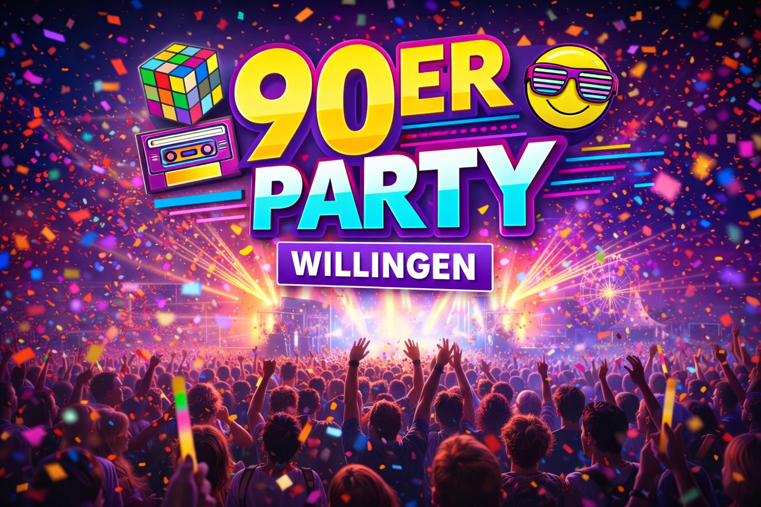 90er Party - Vorbericht Eventservice Hiller